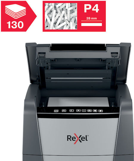 Rexel AUTO+ 130X P4 Cross Cut 130-Sheet Paper Shredder