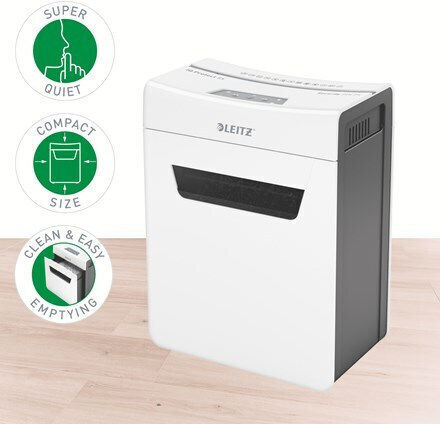 Leitz Aktevernichter Iq Protect 8 Blätter mit Behälter 14Es