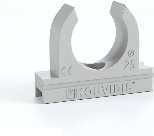 Kouvidis Electrical Conduit Bracket with Diameter 40mm made of Plastic 4033040