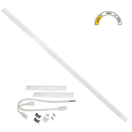 Adeleq Under-Cabinet LED Light 20W Warm White L120xD2.2xH3.5cm