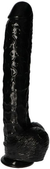 Toyz4lovers Golia Dildo Реалистично дилдо с Топки и Вендуза Черно 40см