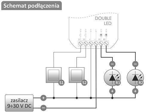 F&F Smart Switch Dimmer 2 Καναλιών Wi-Fi & RF 8A