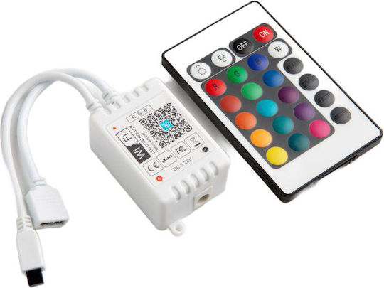 Controler LED RGB cu driver IR24 WiFi 8A 96W 12V Ec79900