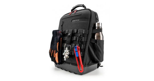 Knipex Modular X18 Waterproof Black Backpack Tool Bag 18lt