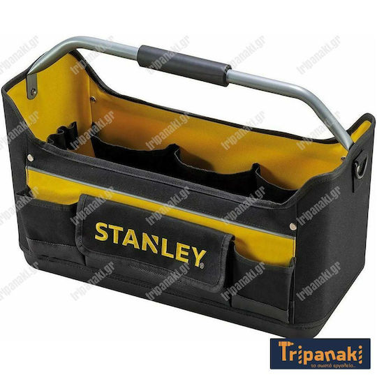 Stanley Open Top Black Over the Shoulder Tool Bag 18 Liters 3253563