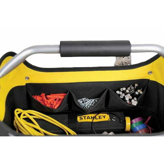 Stanley Open Top Black Over the Shoulder Tool Bag 18 Liters 3253563