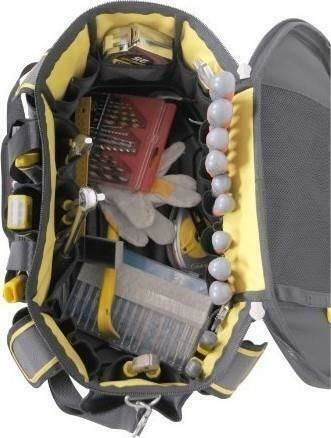 Stanley FatMax Waterproof Black Over the Shoulder Tool Bag 26 Liters