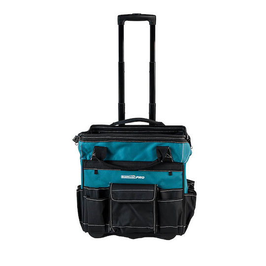 Bormann Pro BTB3250 Τσάντα Χειρός Τροχήλατη Αδιάβροχη Γαλάζια
