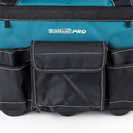 Bormann Pro BTB3250 Τσάντα Χειρός Τροχήλατη Αδιάβροχη Γαλάζια