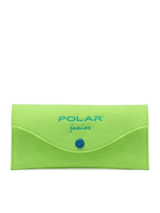 Polar Στρογγυλά Παιδικά Γυαλιά Ηλίου Μαύρα