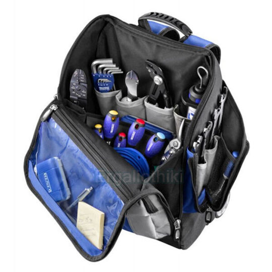 Expert Tools Wheeled Backpack Tool Bag Blue
