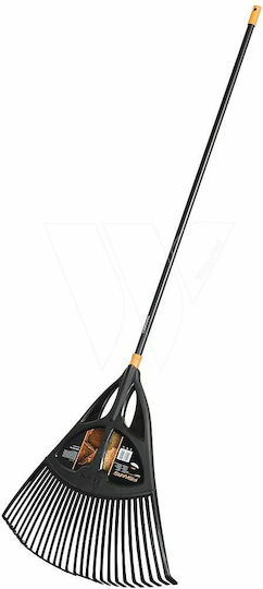 Fiskars Solid XL Lawn Rake with Handle Aluminium