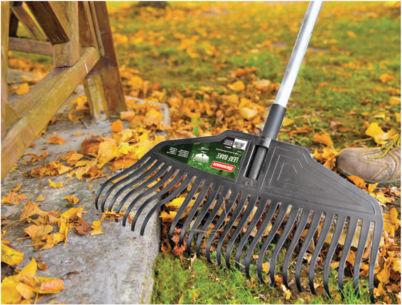 Benman 72590 Gartenrechen Rasenharke mit 25 Zähnen