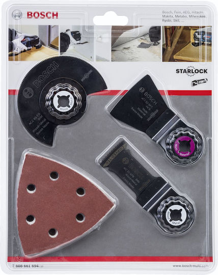 Bosch Set de uz general pentru Poluergaleia Lame Multifuncționale 13buc 2608661694