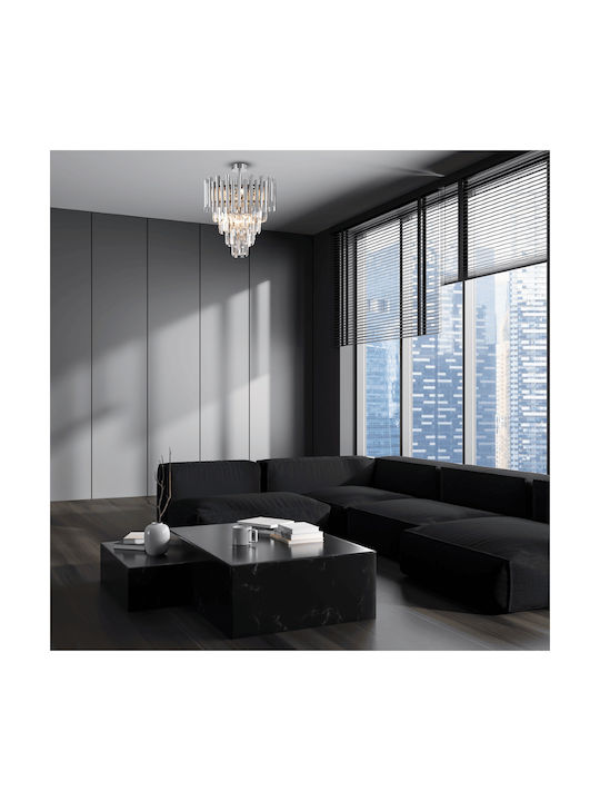 Eko Light MADISON Полилей 9xE14 Сребрист ML8805