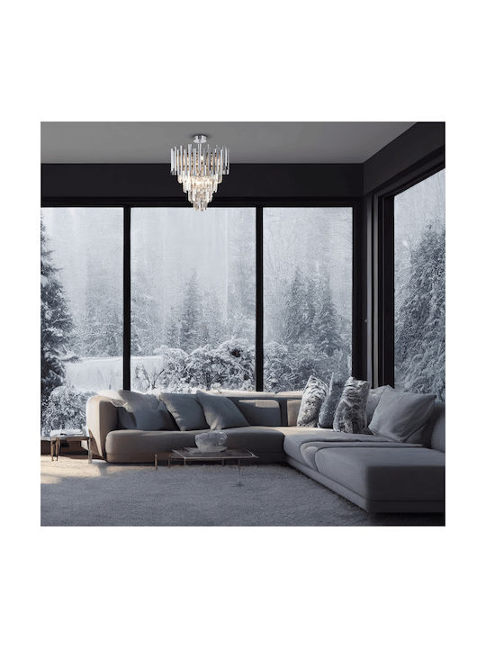 Eko Light MADISON Полилей 9xE14 Сребрист ML8805