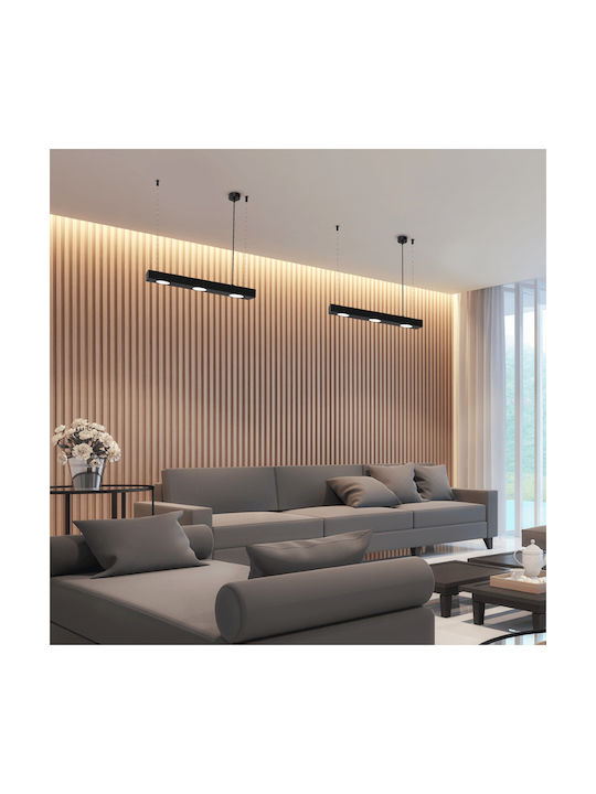 Eko Light Полилей Ø60см Черен MLP8832