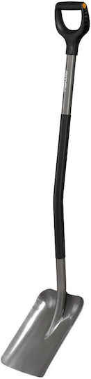 Fiskars Sand Shovel with Shaft 130cm and Plastic Handle