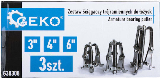 3-jaw Bearing Puller Geko G30308