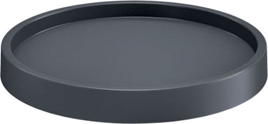 Prosperplast Πιάτο Γλάστρας Πλαστικό Anthracite Με Ρόδες 29.2x29.2εκ. IPRR300-S433