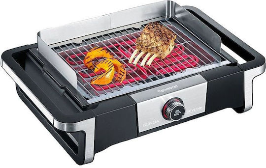Severin Senoa Tabletop Electric Grill Grill 3000W with Adjustable Thermostat 41.5cmx24cmcm