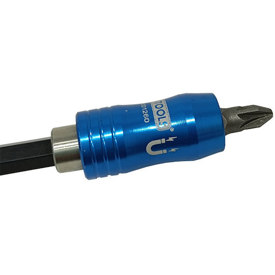SKS Tools Adapter with Socket 1/4'' and Output Bit Holder 60mm