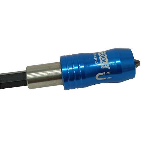 SKS Tools Adapter with Socket 1/4'' and Output Bit Holder 60mm