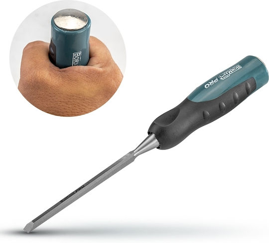 Bormann BHT7834 Skewed Chisel 10mm with Plastic Handle