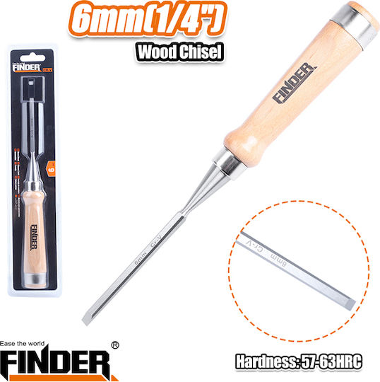 Finder 6mm with Wooden Handle