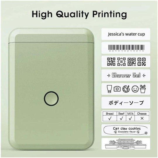 Niimbot Electronic Handheld Label Maker in Green Color