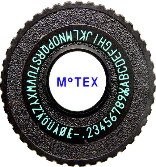 Motex Mechanical Handheld Label Maker in Gray Color 179E101