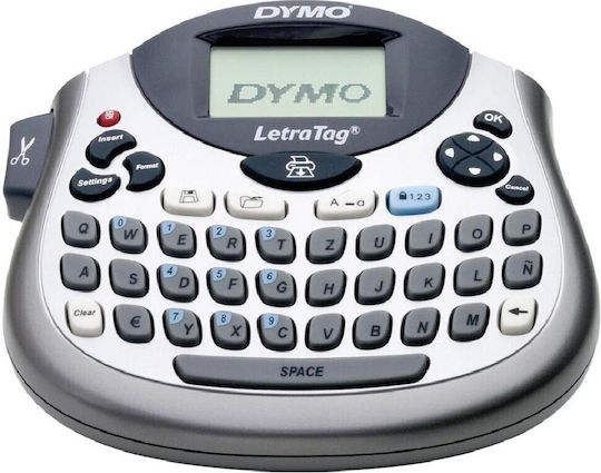 Dymo LT100T Ηλεκτρονικός Ετικετογράφος Χειρός σε Γκρι Χρώμα