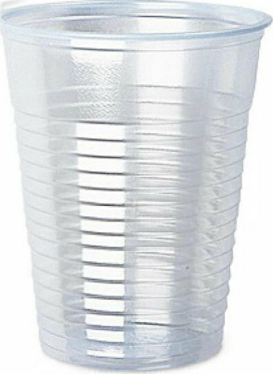 Lariplast Ποτήρι μιας Χρήσης Πλαστικό Διάφανο 250ml 50τμχ