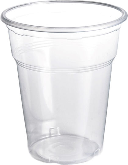 Lariplast Pahar de unică folosință Plastic Transparent 300ml 50buc