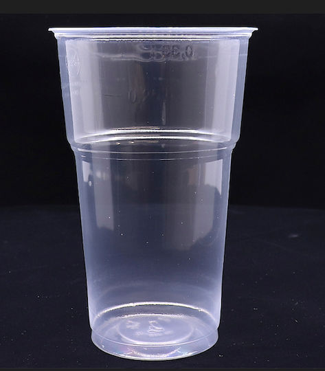 Lariplast Ποτήρι μιας Χρήσης Πλαστικό Διάφανο 330ml 50τμχ
