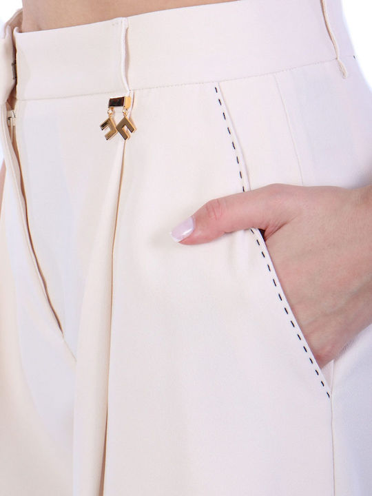 Femei Din material textil Pantaloni Beige