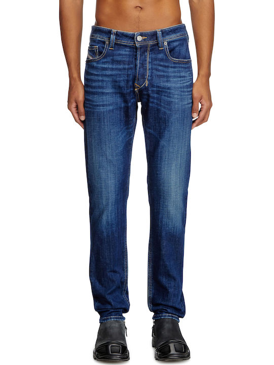 Larkee-beex Men's Jeans Pants Blue