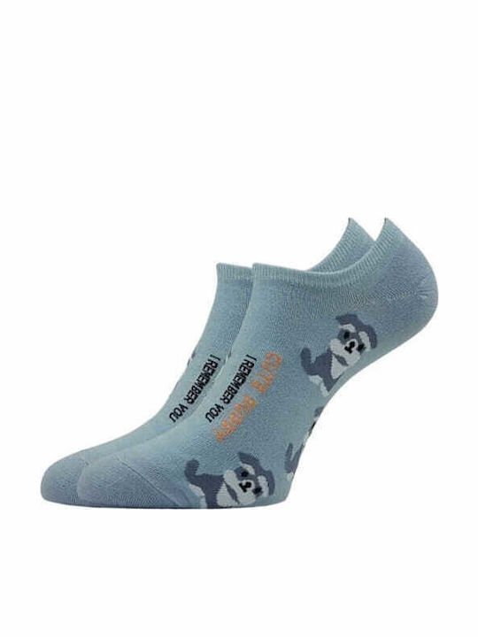12er-Pack Damen Baumwoll-Knöchelsocken 1106 Mehrfarbig Prive