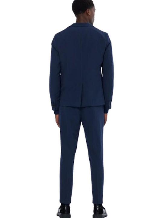Scotch & Soda Men's Suit Jacket Navy Melange