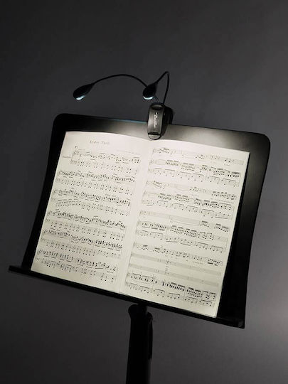 Msl504 Boston Music Stand Dual Twin Led Lights