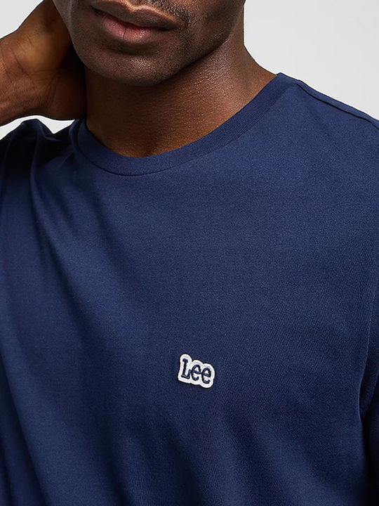 Patch Logo T-shirt Blue