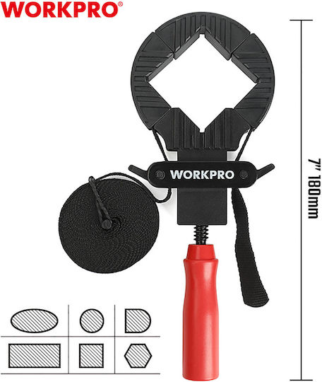 Лентов стягащ механизъм 180мм (7") Wp232044 Workpro