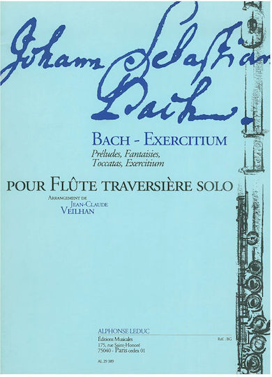 Bach Exercitium Flute
