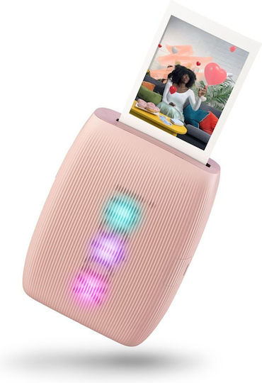 Fujifilm Instax Mini Link 3 & Филм 1x10 & Калъф Термичен Принтер за снимки Rose Pink