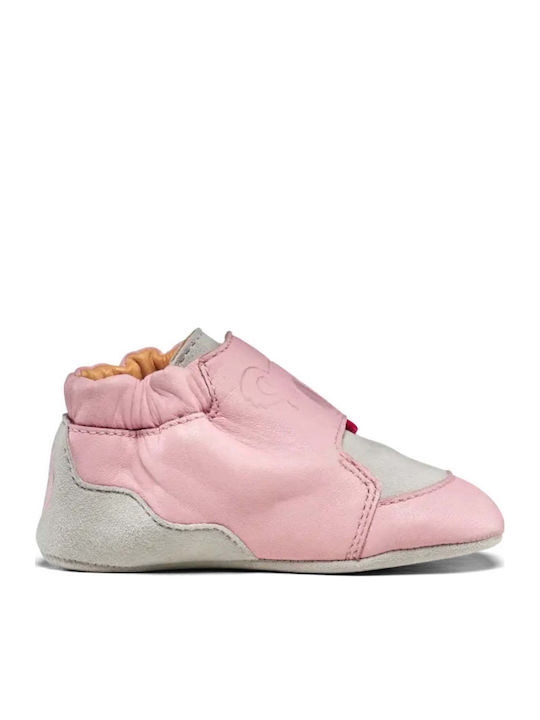 Affenzahn Βρεφικά Sneakers Αγκαλιάς Ροζ