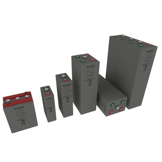 SunLight Photovoltaik-Batterie GEL OPzV Versiegelt 2V C12 (12RESOPZV2120)