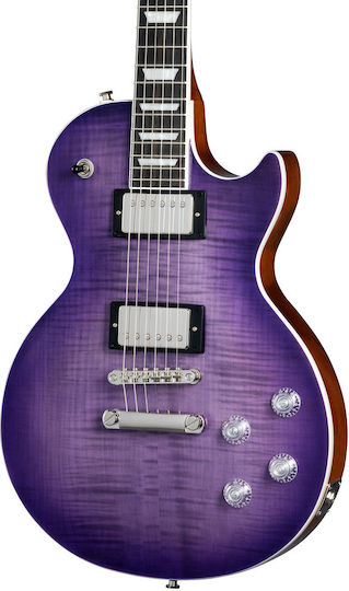 Epiphone Modern Figured Ηλεκτρική Κιθάρα Single Cut Μωβ με Θήκη