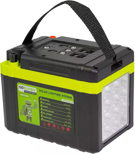 Gdsuper Emergency Portable Light Solar Energy Storage Battery 12v 15ah Gd-1215