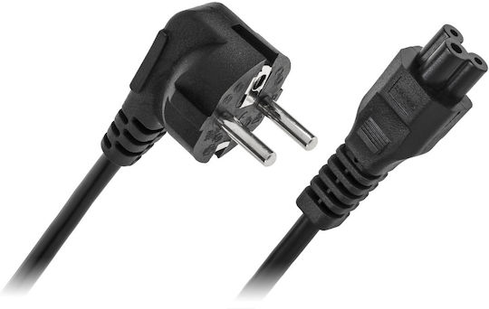 Schuko - IEC C5 Kabel 1.8m Schwarz (DM-3800-1.8)