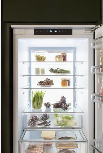 Bertazzoni Eingebauter Kühl-Gefrierkombination 341Es Total NoFrost H193.7xB69xT55cm. Weiß REF70 4BBN PTC-S